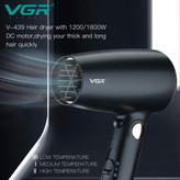سشوار مسافرتی وی جی آر مدل V-439